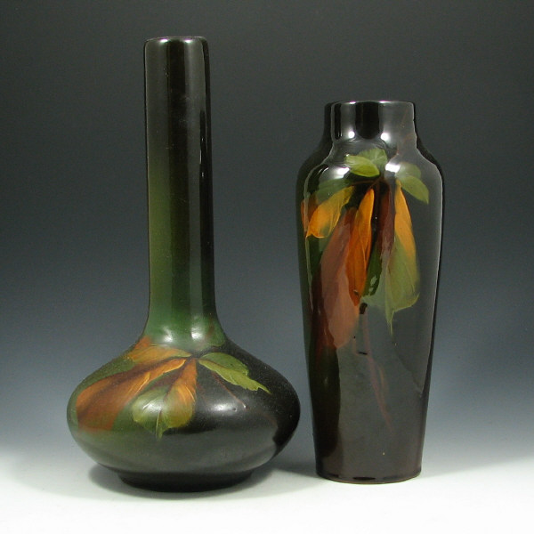 Appraisal: Standard Glaze Vases Two Lot of two standard glaze vases