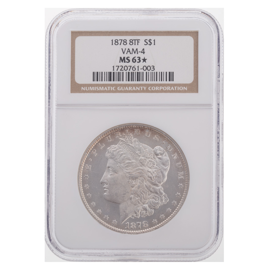 Appraisal: US TF VAM- NGC MS -Star Morgan Dollar TF NGC