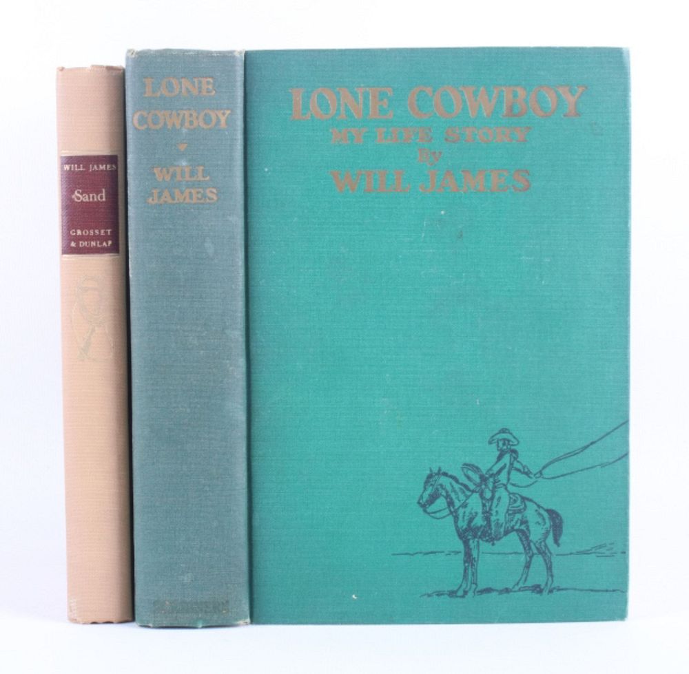 Appraisal: Lone Cowboy Sand by Will James st Ed Books Included