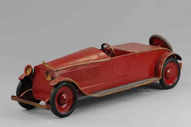 Appraisal: TURNER PACKARD RACER C pressed steel open racer painted in