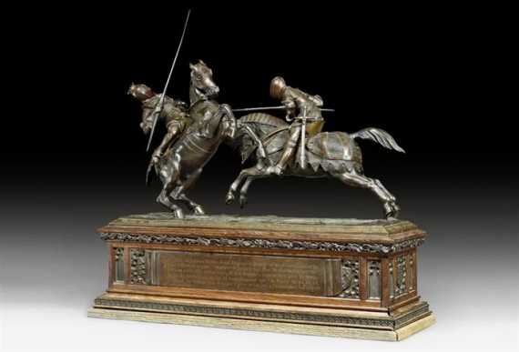 Appraisal: BRONZE GROUP Napoleon III France nd half of the th