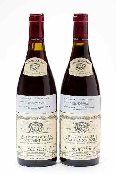 Appraisal: Gevrey-ChambertinLouis Jadot Lavaux St Jacques bottlesAcquired from the climate-controlled storage