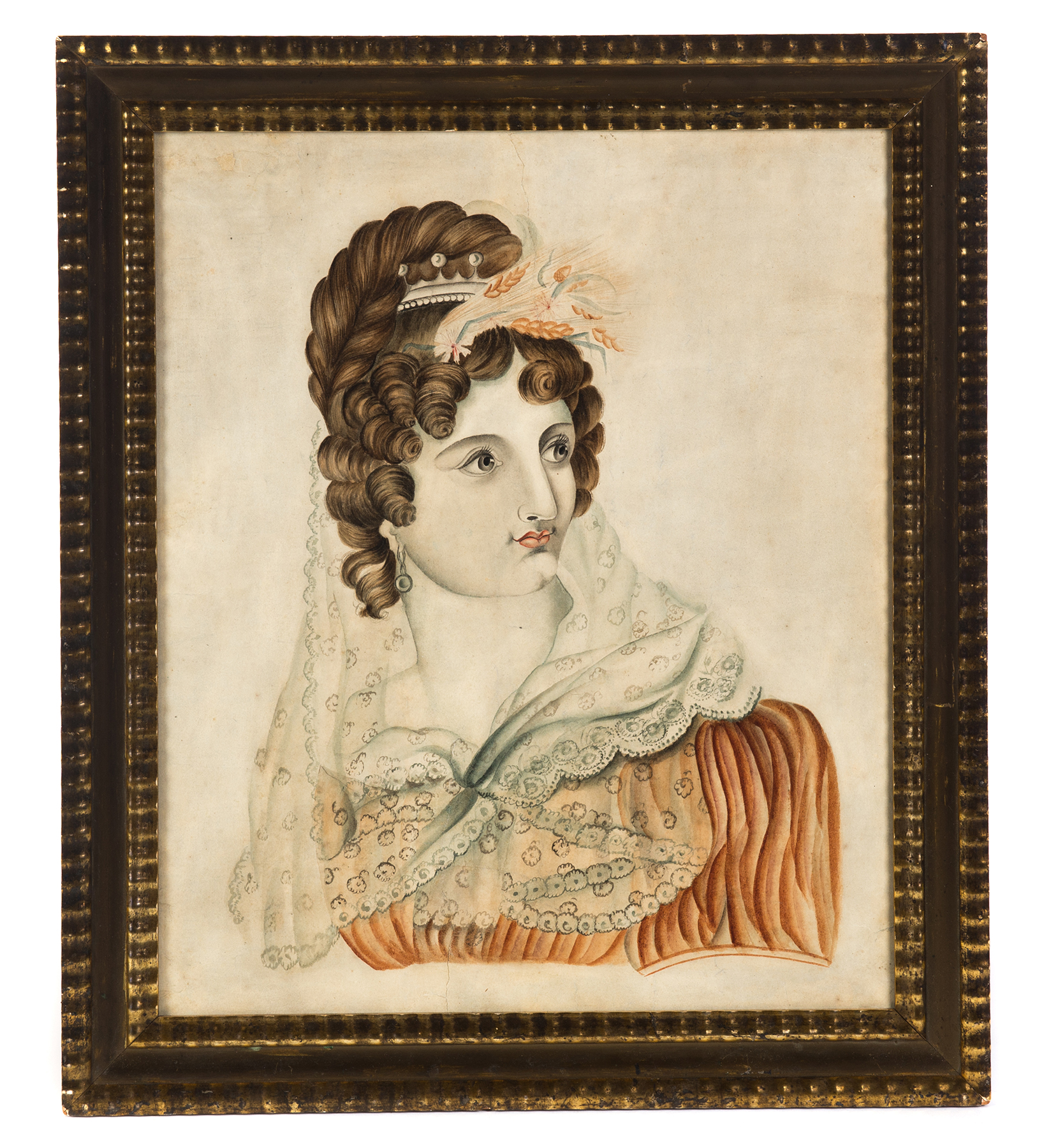 Appraisal: PORTRAIT OF A WOMAN BY EMILY EASTMAN NEW HAMPSHIRE B