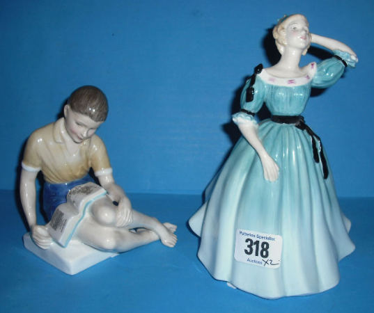 Appraisal: Royal Doulton Figures Celeste HN and Treasure Island HN