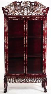 Appraisal: A LARGE TH CENTURY CHINESE MOTHER OF PEARL CABINET A