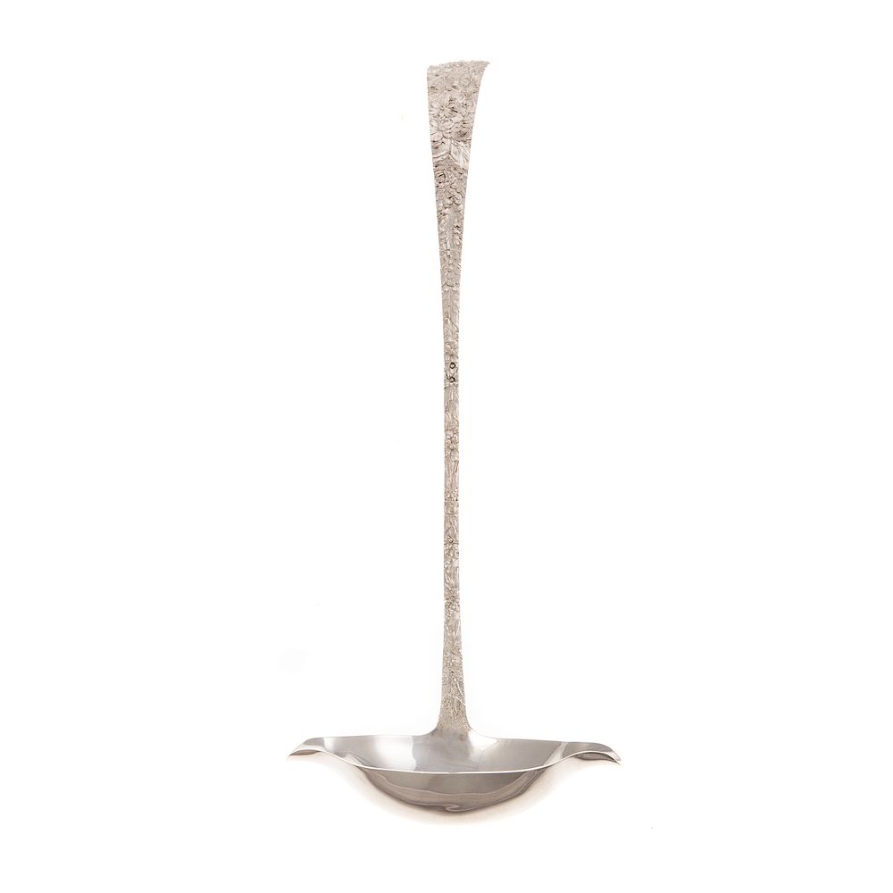 Appraisal: Stieff Rose Sterling Punch Ladle in L no monogram ozt