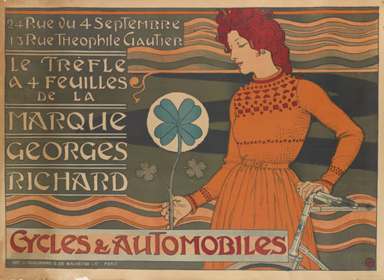 Appraisal: EUG NE GRASSET - MARQUE GEORGES RICHARD CYCLES AUTOMOBILES x