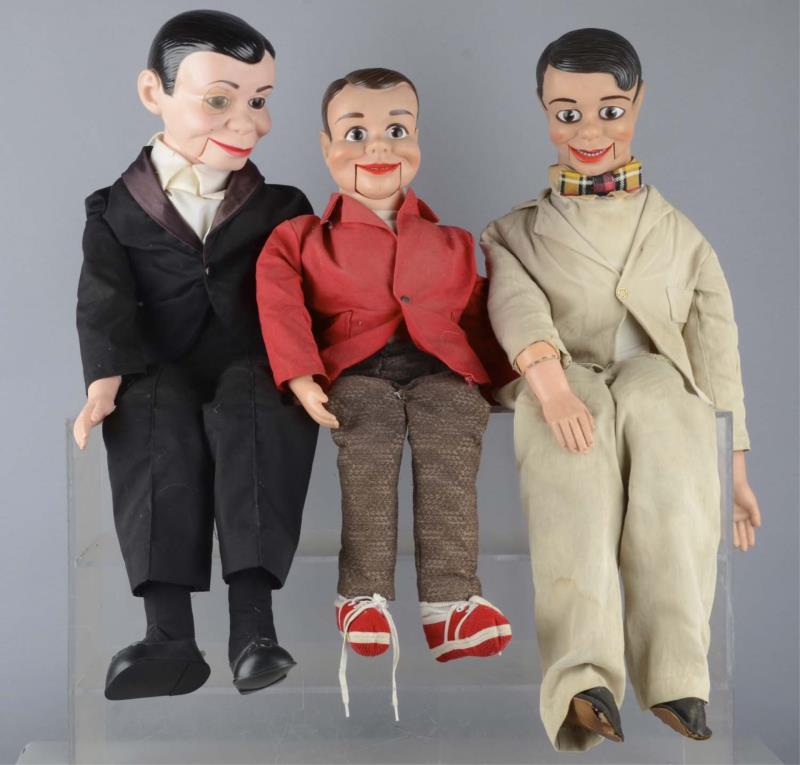 Appraisal: Lot Of Ventriloquist's Dummy Style Toy Dolls Includes - Mortimer