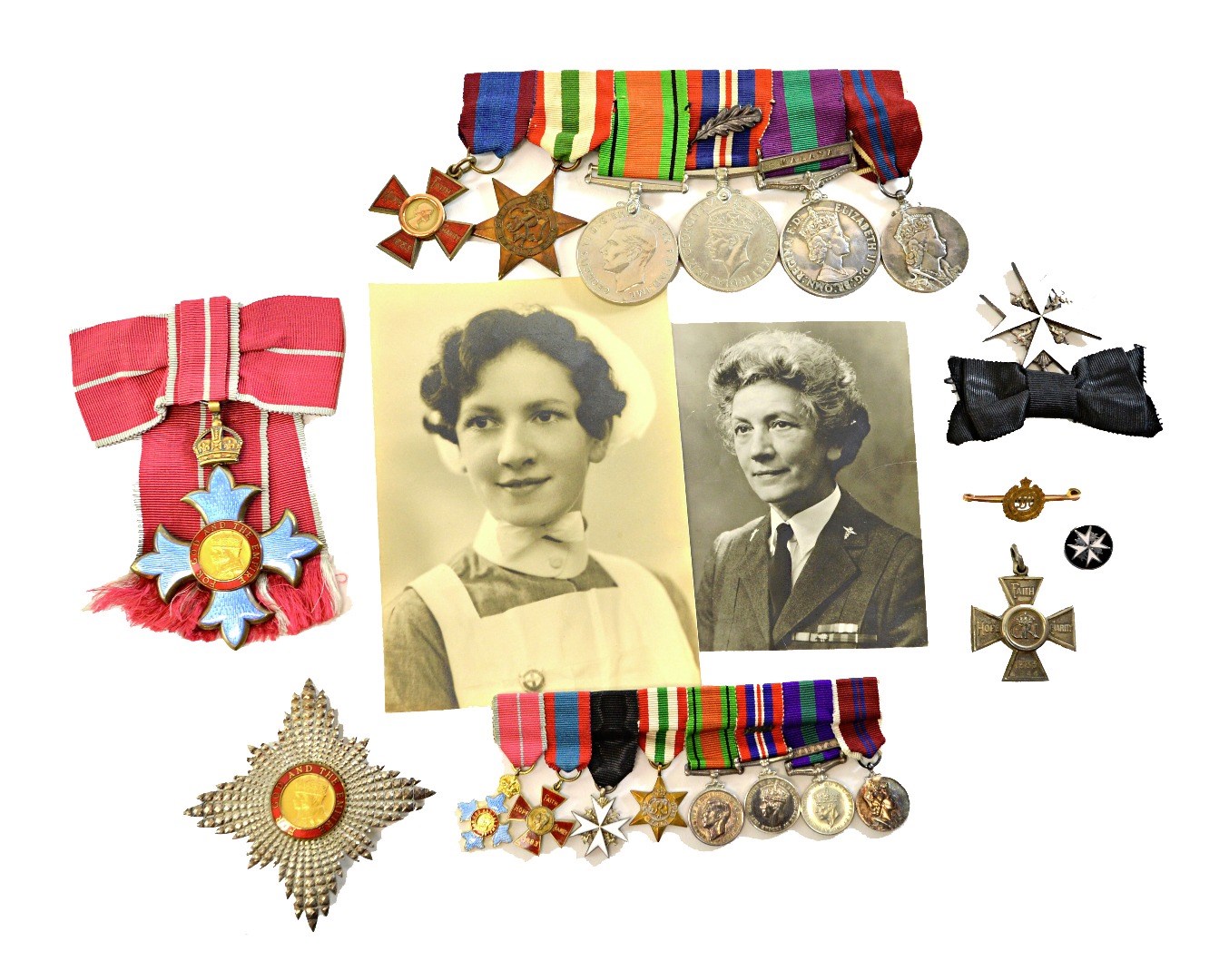 Appraisal: The group of orders decorations and medals as awarded to