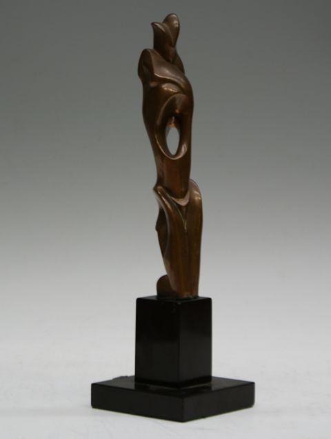 Appraisal: Barbara Tribe - Hermaphrodite bronze inscribed ' B Tribe' height