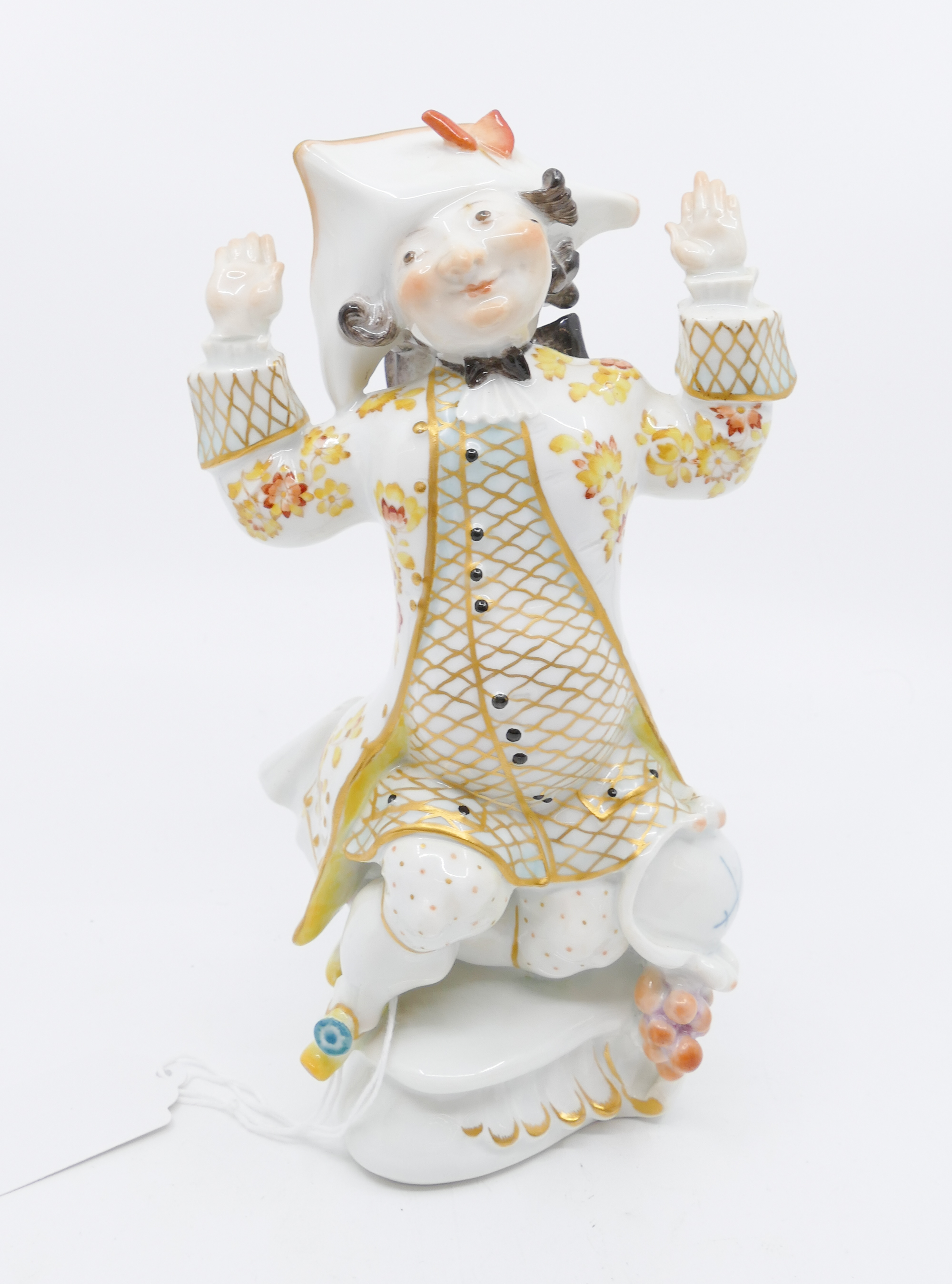 Appraisal: Meissen Dancing Dwarf Porcelain Figure Model by Paul Scheurich -