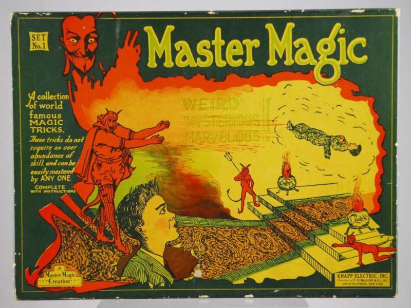 Appraisal: Knapp Electric Master Magic Kit Description Circa New York Pre-war