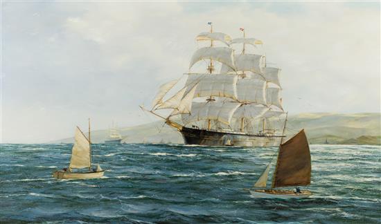 Appraisal: Sale Lot Henry Scott American - Clipper Ship City of