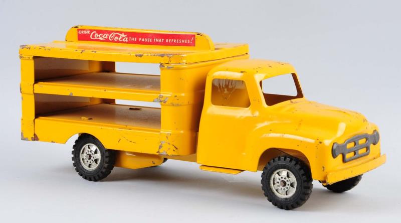 Appraisal: s Buddy L Coca - Cola Toy Truck Heavier than