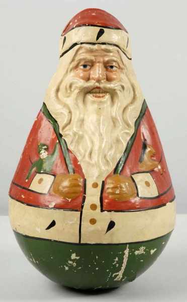 Appraisal: Huge Schoenhut Santa Roly Poly Description American Original Schoenhut paper