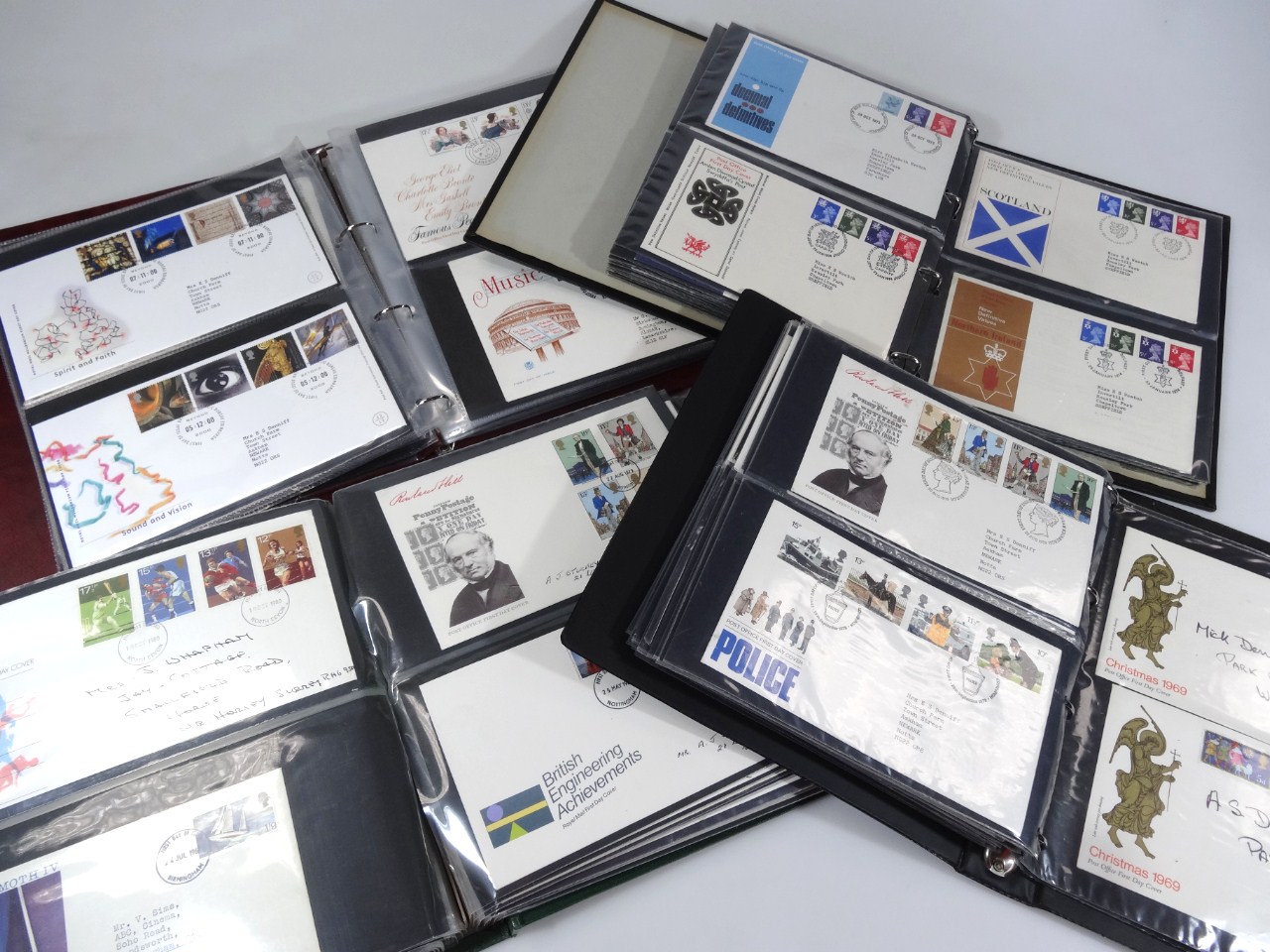 Appraisal: Various first day covers Happy th Birthday To HM The