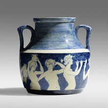 Appraisal: Ellsworth Woodward for Newcomb College Pottery RARE AND EARLY VASE