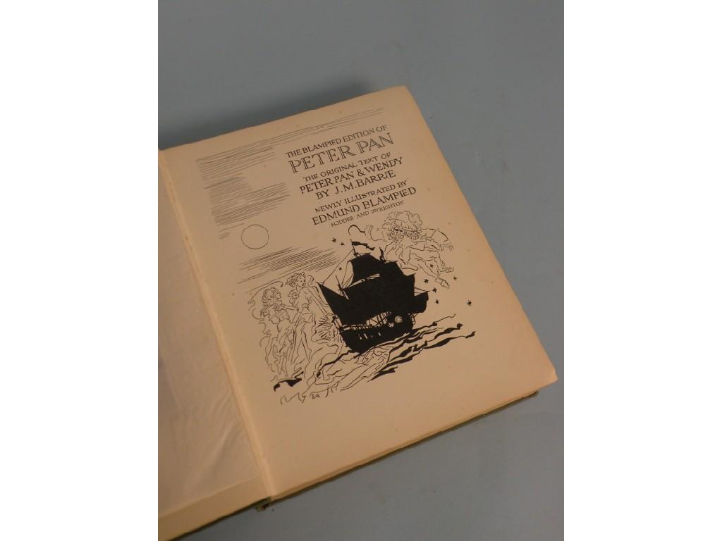 Appraisal: A copy of Peter Pan Wendy by J M Barrie