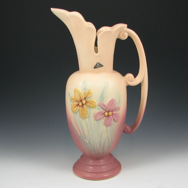 Appraisal: Hull Iris Sample - Pitcher - Mint Iris pitcher in