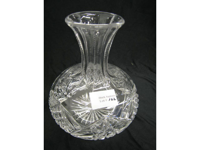 Appraisal: Brilliant Cut Glass Wine Carafe