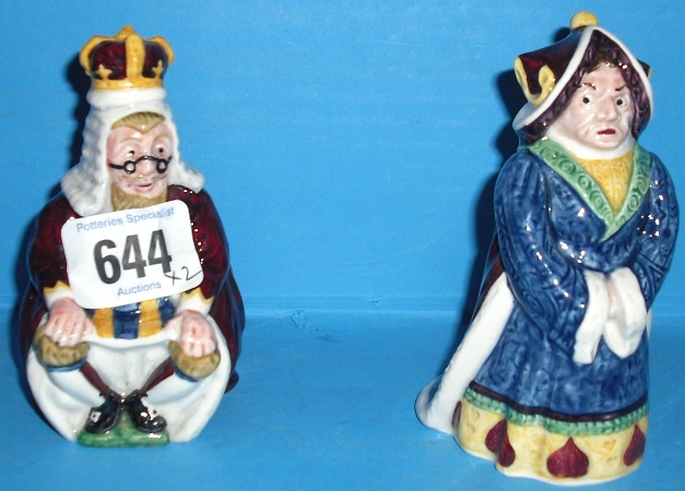 Appraisal: Beswick Figures King of Hearts And Queen Of Hearts From