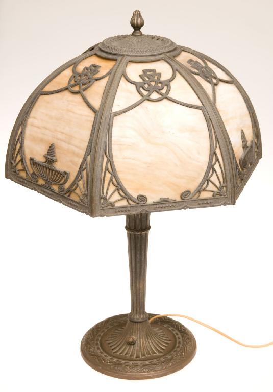 Appraisal: AN AMERICAN ART DECO TABLE LAMP EDWARD MILLER COMPANY c