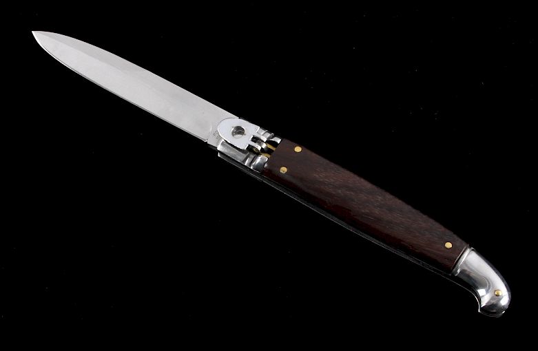 Appraisal: Foxinox Italian Stiletto Switchblade Cocobolo Wood This is a Foxinox