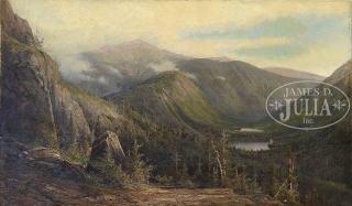 Appraisal: EDWARD HILL American - PANORAMIC VIEW OF THE MOUNT WASHINGTON