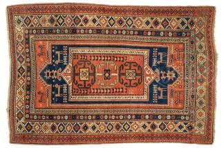 Appraisal: FINE KAZAK ORIENTAL RUG CENTRAL CAUCASUS FINE KAZAK ORIENTAL RUG