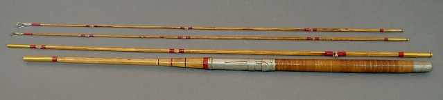 Appraisal: Bamboo boat rod by A G Spaulding Co four-part