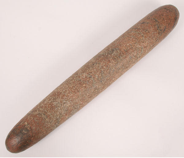 Appraisal: Quartz roller pestle extremely fine