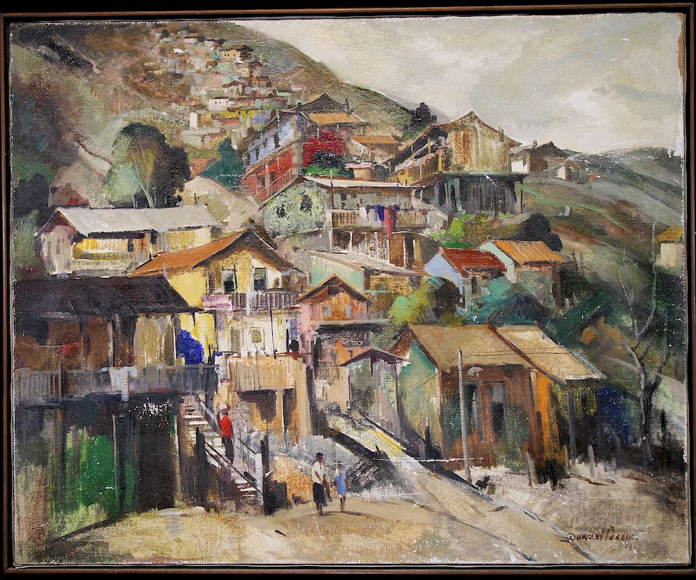 Appraisal: Durval Pereira Brazil - Durval Pereira Brazil - Brazilian village