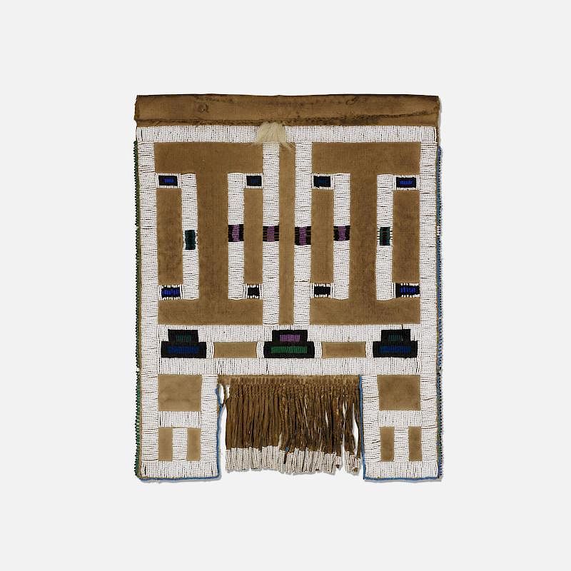 Appraisal: Ndebele Mapoto apron Ndebele Mapoto apron South Africa Early th