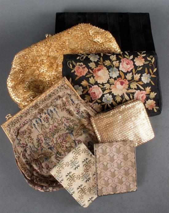 Appraisal: Assorted evening purses and wallets Estimate -