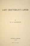 Appraisal: EARLY PIRATED EDITION OF BOOK - Lawrence D H 'Lady