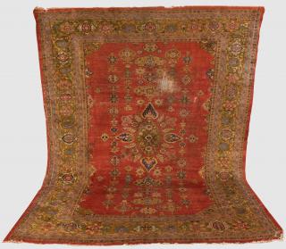 Appraisal: Mahal Carpet Persia late th century Mahal Carpet Persia late