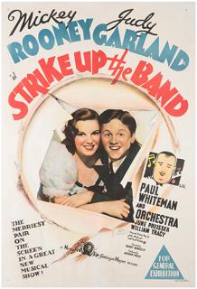 Appraisal: Strike Up the Band MGM One sheet x Australian version