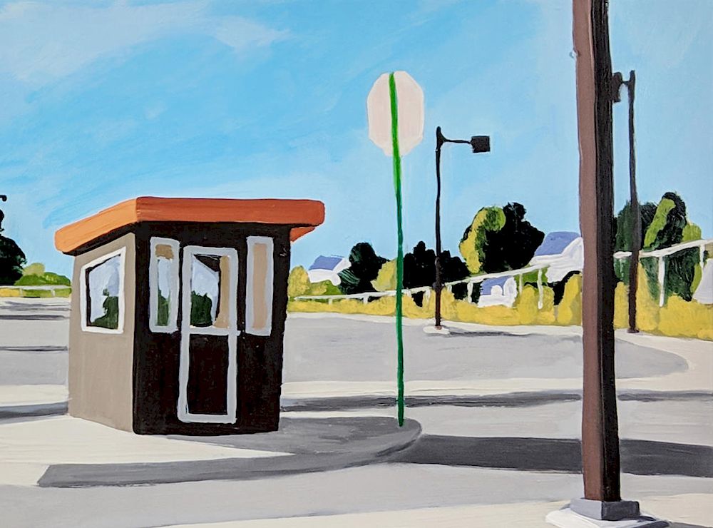 Appraisal: Susan Belton - Toll Booth Lot Susan Belton American b