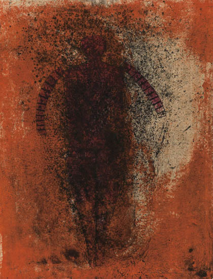 Appraisal: RUFINO TAMAYO Hombre Obscuro Color lithograph x mm x inches