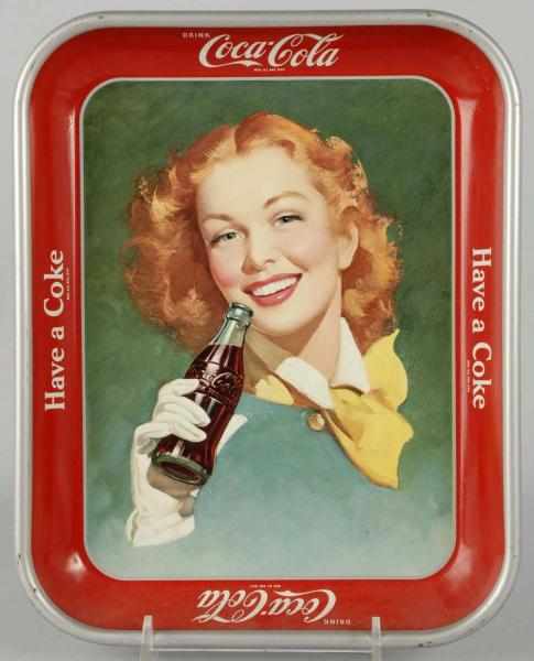 Appraisal: - Coca-Cola Serving Tray Description Only a few minor marks