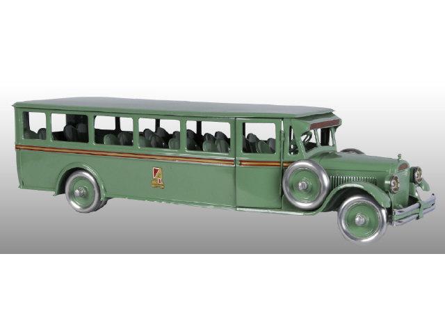 Appraisal: Pressed Steel Buddy L Toy Bus Description Circa Enclosed front