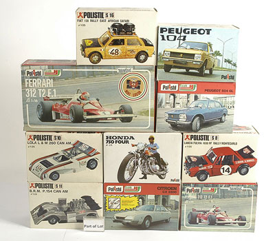 Appraisal: Polistil group of Cars - including th scale Ferrari T