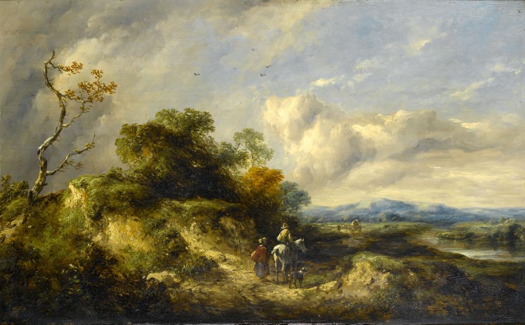 Appraisal: RICHARD HILDER - A VIEW ON MOUSEHOLD HEATH NEAR NORWICH