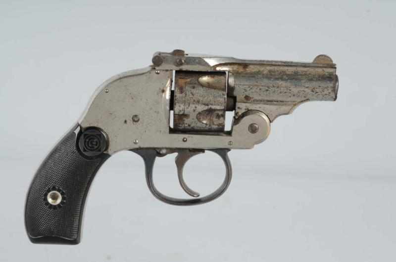 Appraisal: Smith Wesson Revolver Description cal The nickel finish is in