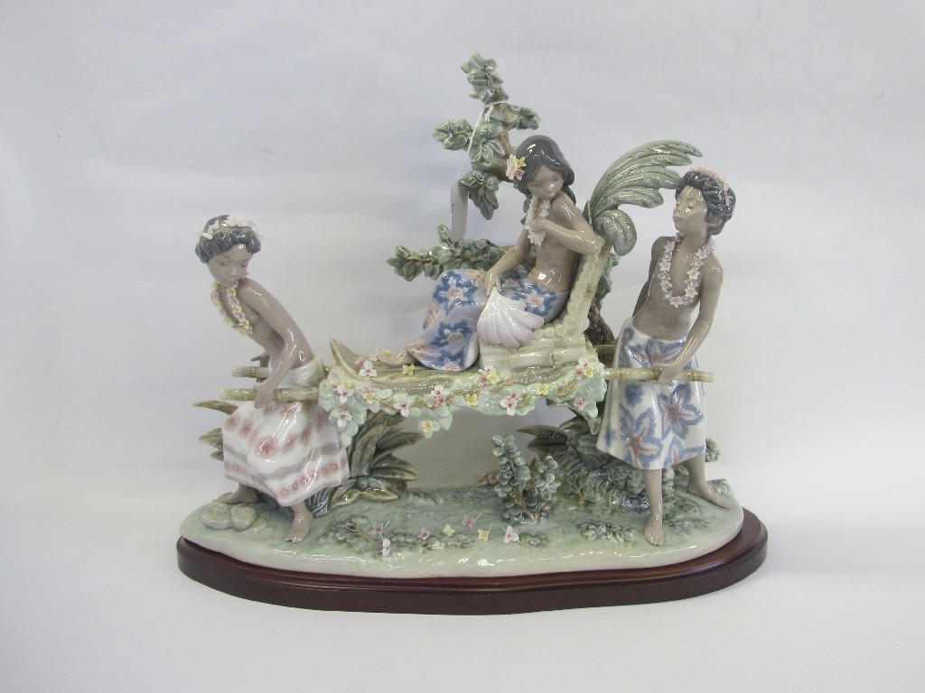 Appraisal: Lladro 'Fiesta Tropical' by Salvador Debon