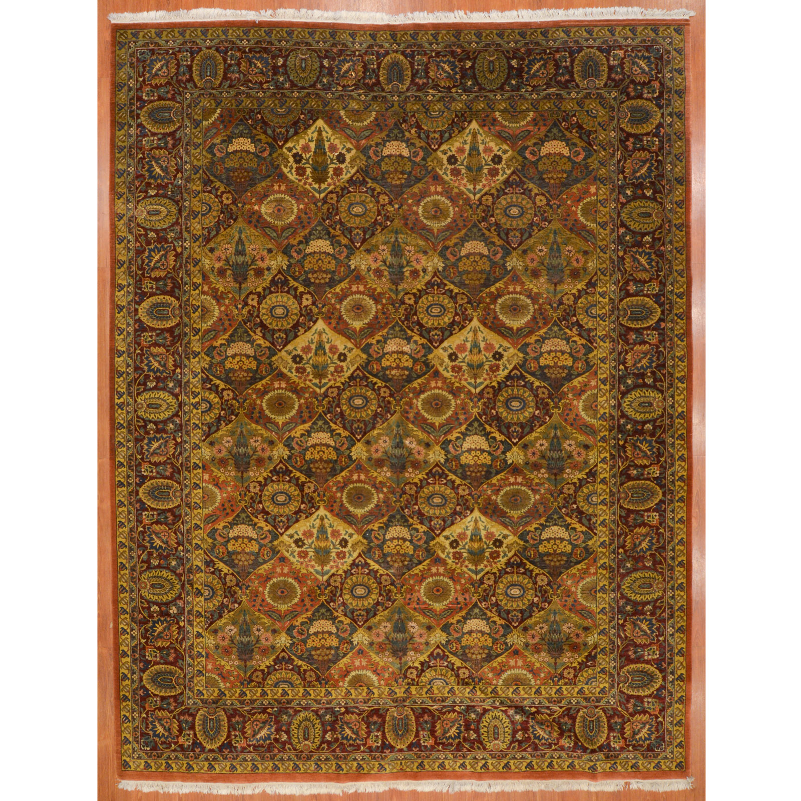 Appraisal: INDO BAHKTIARI CARPET INDIA X Fourth quarter- th century hand-knotted