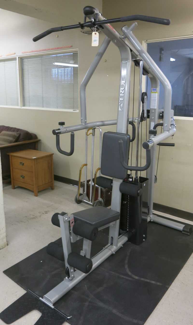 Appraisal: MULTI-STATION HOME GYM WITH ACCESSORIES model TS HG by True