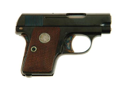 Appraisal: COLT MODEL POCKET PISTOL Cal ACP SN Blued finish case