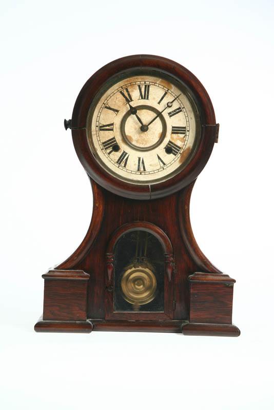 Appraisal: INGRAHAM SHELF CLOCK Huron model Eight day time and strike