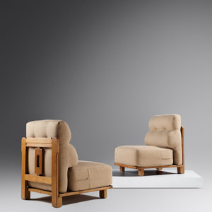 Appraisal: Robert Guillerme and Jacques Chambron - - Pair of Lounge